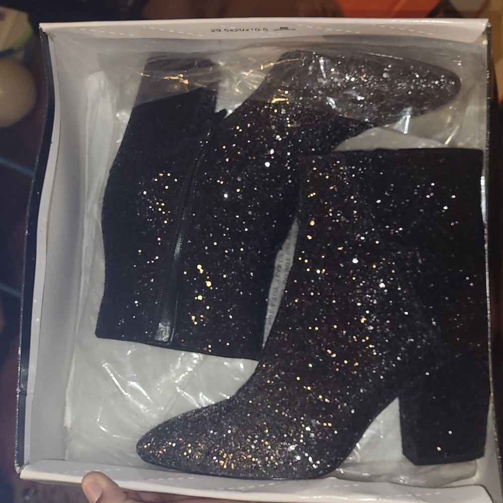 Sparkly boots